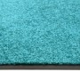 Felpudo lavable azul cian 90x120 cm von , Fußmatten - Ref: Foro24-323460, Preis: 60,73 €, Rabatt: %