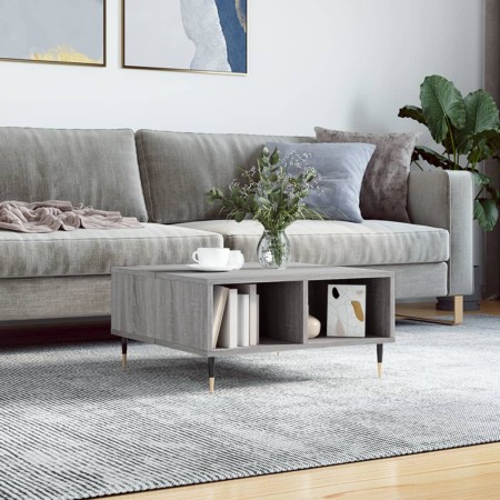 Mesa de centro madera de ingeniería gris Sonoma 60x60x30 cm von , Couchtisch - Ref: Foro24-827034, Preis: 45,51 €, Rabatt: %