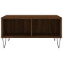 Mesa de centro madera de ingeniería roble marrón 60x60x30 cm von , Couchtisch - Ref: Foro24-827043, Preis: 44,36 €, Rabatt: %