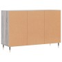 Aparador de madera de ingeniería gris Sonoma 103,5x35x70 cm von , Sideboards - Ref: Foro24-827106, Preis: 72,33 €, Rabatt: %