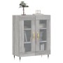 Aparador de madera de ingeniería gris Sonoma 69,5x34x90 cm von , Sideboards - Ref: Foro24-827770, Preis: 87,30 €, Rabatt: %