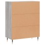 Aparador de madera de ingeniería gris Sonoma 69,5x34x90 cm von , Sideboards - Ref: Foro24-827770, Preis: 87,30 €, Rabatt: %