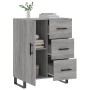 Aparador de madera de ingeniería gris Sonoma 69,5x34x90 cm de , Aparadores - Ref: Foro24-827946, Precio: 102,63 €
