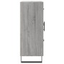 Aparador de madera de ingeniería gris Sonoma 69,5x34x90 cm by , Sideboards - Ref: Foro24-827946, Price: 102,72 €, Discount: %