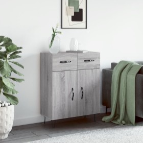 Aparador de madera de ingeniería gris Sonoma 69,5x34x90 cm von , Sideboards - Ref: Foro24-827978, Preis: 85,31 €, Rabatt: %