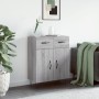 Aparador de madera de ingeniería gris Sonoma 69,5x34x90 cm by , Sideboards - Ref: Foro24-827978, Price: 86,36 €, Discount: %