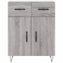 Aparador de madera de ingeniería gris Sonoma 69,5x34x90 cm by , Sideboards - Ref: Foro24-827978, Price: 86,36 €, Discount: %