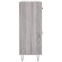Aparador de madera de ingeniería gris Sonoma 69,5x34x90 cm by , Sideboards - Ref: Foro24-827978, Price: 86,36 €, Discount: %