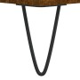 Aparador de madera de ingeniería roble ahumado 90x34x80 cm von , Sideboards - Ref: Foro24-828105, Preis: 74,21 €, Rabatt: %