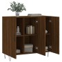 Aparador de madera de ingeniería marrón roble 90x34x80 cm von , Sideboards - Ref: Foro24-828107, Preis: 77,51 €, Rabatt: %