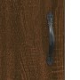 Aparador de madera de ingeniería marrón roble 90x34x80 cm von , Sideboards - Ref: Foro24-828107, Preis: 77,51 €, Rabatt: %