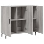 Aparador de madera de ingeniería gris Sonoma 90x34x80 cm de , Aparadores - Ref: Foro24-828130, Precio: 89,41 €, Descuento: %