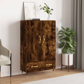 Aparador alto madera de ingeniería roble ahumado 69,5x31x115 cm von , Sideboards - Ref: Foro24-828217, Preis: 86,18 €, Rabatt: %