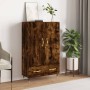 Aparador alto madera de ingeniería roble ahumado 69,5x31x115 cm von , Sideboards - Ref: Foro24-828217, Preis: 86,18 €, Rabatt: %