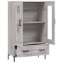 Aparador alto madera de ingeniería gris Sonoma 69,5x31x115 cm von , Sideboards - Ref: Foro24-828306, Preis: 95,40 €, Rabatt: %