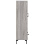 Aparador alto madera de ingeniería gris Sonoma 69,5x31x115 cm von , Sideboards - Ref: Foro24-828306, Preis: 95,40 €, Rabatt: %