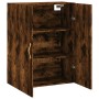 Armario de pared roble ahumado 69,5x34x90 cm de , Aparadores - Ref: Foro24-828409, Precio: 84,11 €, Descuento: %