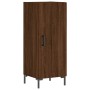 Aparador madera de ingeniería marrón roble 34,5x34x90 cm by , Sideboards - Ref: Foro24-828547, Price: 62,46 €, Discount: %