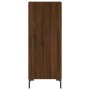 Aparador madera de ingeniería marrón roble 34,5x34x90 cm by , Sideboards - Ref: Foro24-828547, Price: 62,46 €, Discount: %