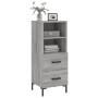 Aparador madera de ingeniería gris Sonoma 34,5x34x90 cm von , Sideboards - Ref: Foro24-828674, Preis: 56,92 €, Rabatt: %