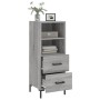 Aparador madera de ingeniería gris Sonoma 34,5x34x90 cm von , Sideboards - Ref: Foro24-828674, Preis: 56,92 €, Rabatt: %