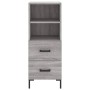 Aparador madera de ingeniería gris Sonoma 34,5x34x90 cm von , Sideboards - Ref: Foro24-828674, Preis: 56,92 €, Rabatt: %