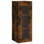 Armario de pared roble ahumado 34,5x34x90 cm de , Aparadores - Ref: Foro24-828913, Precio: 51,82 €, Descuento: %