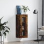 Armario de pared roble ahumado 34,5x34x90 cm de , Aparadores - Ref: Foro24-828913, Precio: 51,82 €, Descuento: %