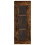 Armario de pared roble ahumado 34,5x34x90 cm de , Aparadores - Ref: Foro24-828913, Precio: 51,82 €, Descuento: %