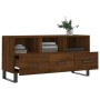 Mueble de TV madera de ingeniería marrón roble 102x36x50 cm by , TV Furniture - Ref: Foro24-829067, Price: 85,50 €, Discount: %