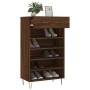 Zapatero madera de ingeniería roble marrón 60x35x105 cm by , Closets and storage - Ref: Foro24-829611, Price: 73,71 €, Discou...