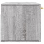 Armario de pared madera de ingeniería gris Sonoma 80x36,5x35 cm by , Lockers and storage cabinets - Ref: Foro24-830066, Price...