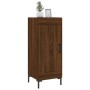 Aparador madera de ingeniería marrón roble 34,5x34x90 cm by , Sideboards - Ref: Foro24-830451, Price: 63,34 €, Discount: %