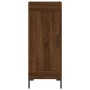 Aparador madera de ingeniería marrón roble 34,5x34x90 cm by , Sideboards - Ref: Foro24-830451, Price: 63,34 €, Discount: %