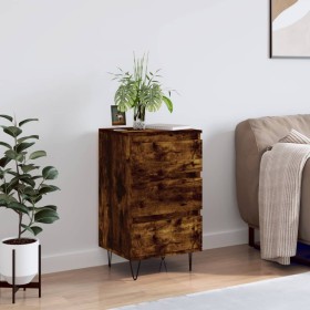 Aparador madera de ingeniería roble ahumado 40x35x70 cm von , Sideboards - Ref: Foro24-831097, Preis: 59,85 €, Rabatt: %