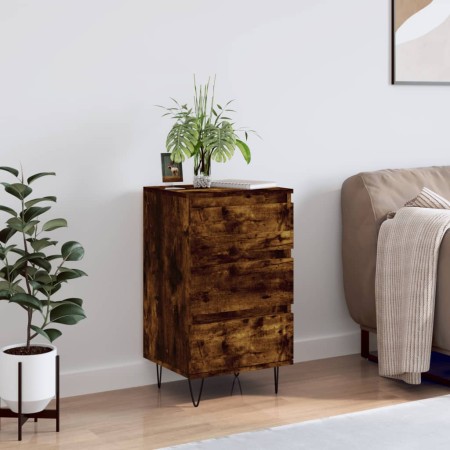 Aparador madera de ingeniería roble ahumado 40x35x70 cm von , Sideboards - Ref: Foro24-831097, Preis: 59,85 €, Rabatt: %
