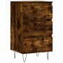 Aparador madera de ingeniería roble ahumado 40x35x70 cm de , Aparadores - Ref: Foro24-831097, Precio: 58,23 €