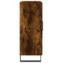 Aparador de madera de ingeniería roble ahumado 69,5x34x90 cm von , Sideboards - Ref: Foro24-827817, Preis: 86,83 €, Rabatt: %