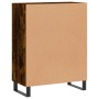 Aparador de madera de ingeniería roble ahumado 69,5x34x90 cm von , Sideboards - Ref: Foro24-827817, Preis: 86,83 €, Rabatt: %