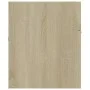 Waschtischunterschrank aus Eichenholz Sonoma mit Waschbecken von vidaXL, Badezimmerwaschtische - Ref: Foro24-3070850, Preis: ...