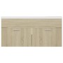 Furniture with engineered wood Sonoma oak sink by vidaXL, bathroom vanities - Ref: Foro24-3070850, Price: 288,04 €, Discount: %