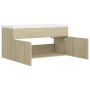 Furniture with engineered wood Sonoma oak sink by vidaXL, bathroom vanities - Ref: Foro24-3070850, Price: 288,04 €, Discount: %