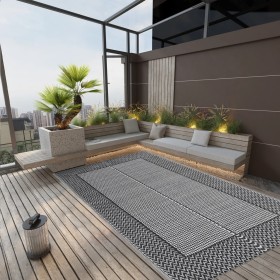 Alfombra de exterior ARAKIL negra 140x200 cm PP von , Outdoor-Protektoren - Ref: Foro24-317004, Preis: 32,05 €, Rabatt: %