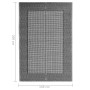 Alfombra de exterior ARAKIL negra 140x200 cm PP de , Protectores para exterior - Ref: Foro24-317004, Precio: 32,05 €, Descuen...