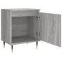 Mesita de noche madera de ingeniería gris Sonoma 40x30x50 cm de , Mesitas de noche - Ref: Foro24-826824, Precio: 41,72 €