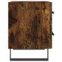 Mesita de noche madera ingeniería roble ahumado 40x35x47,5 cm by , Nightstands - Ref: Foro24-827366, Price: 51,55 €, Discount: %