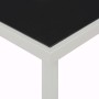Mesa de jardín de jardín de acero negra 220x90x74,5 cm by , Garden tables - Ref: Foro24-44705, Price: 339,09 €, Discount: %
