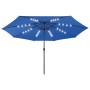 Sombrilla de jardín con luces LED azul celeste 400 cm von , Sonnenschirme - Ref: Foro24-312537, Preis: 92,03 €, Rabatt: %