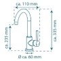 SCHÜTTE Grifo mezclador con caño alto CORNWALL baja presión negro mate von , Wasserhähne - Ref: Foro24-435076, Preis: 107,58 ...