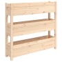 Jardinera de madera maciza de pino 112x25x104,5 cm von , Töpfe und Pflanzgefäße - Ref: Foro24-823920, Preis: 102,98 €, Rabatt: %